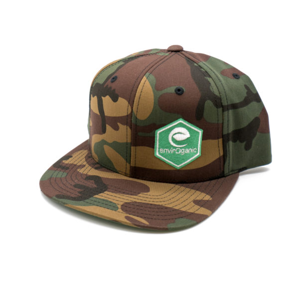 Camo Flat Bill Hat (SOLD OUT) | Envirocann